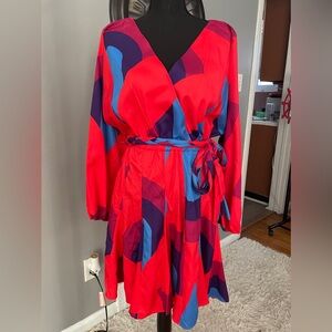 Summer multicolored dress